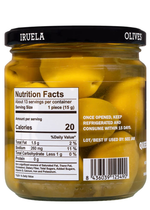 Queen Pitted Gordal Olives TM