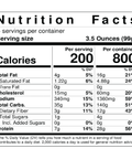 Nutritional Label