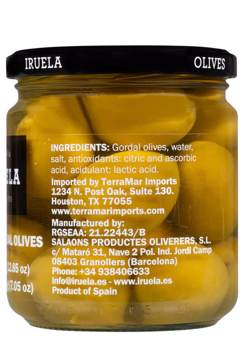 Queen Pitted Gordal Olives TM