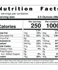 Nutritional Label