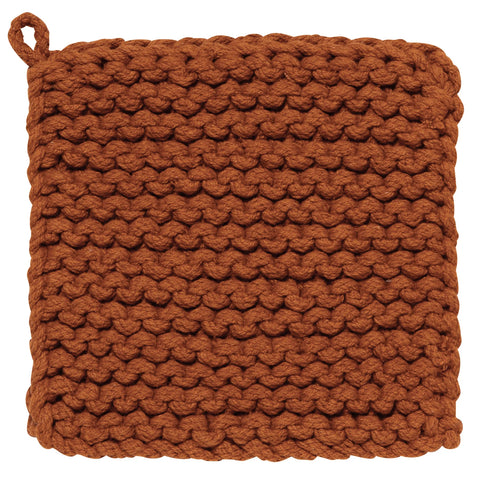 Pot Holder Knit Cinnamon Stick DA