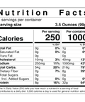 Nutritional Label